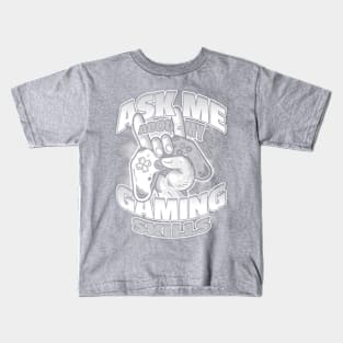 Retro Gaming Videogamer Outfit Vintage Oldschool Design Kids T-Shirt